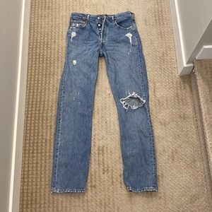 Levis 501 Distressed 32x34
